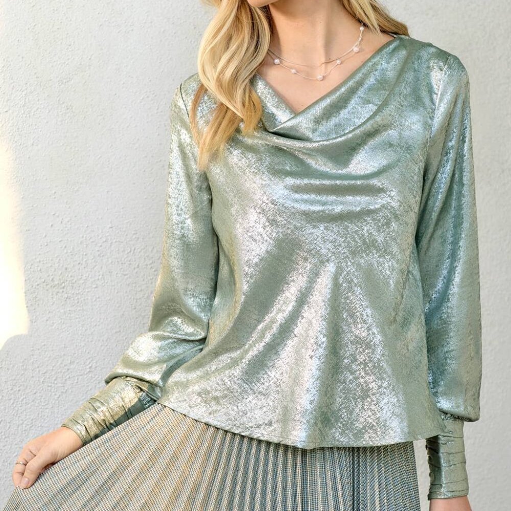 The Sage Blouse